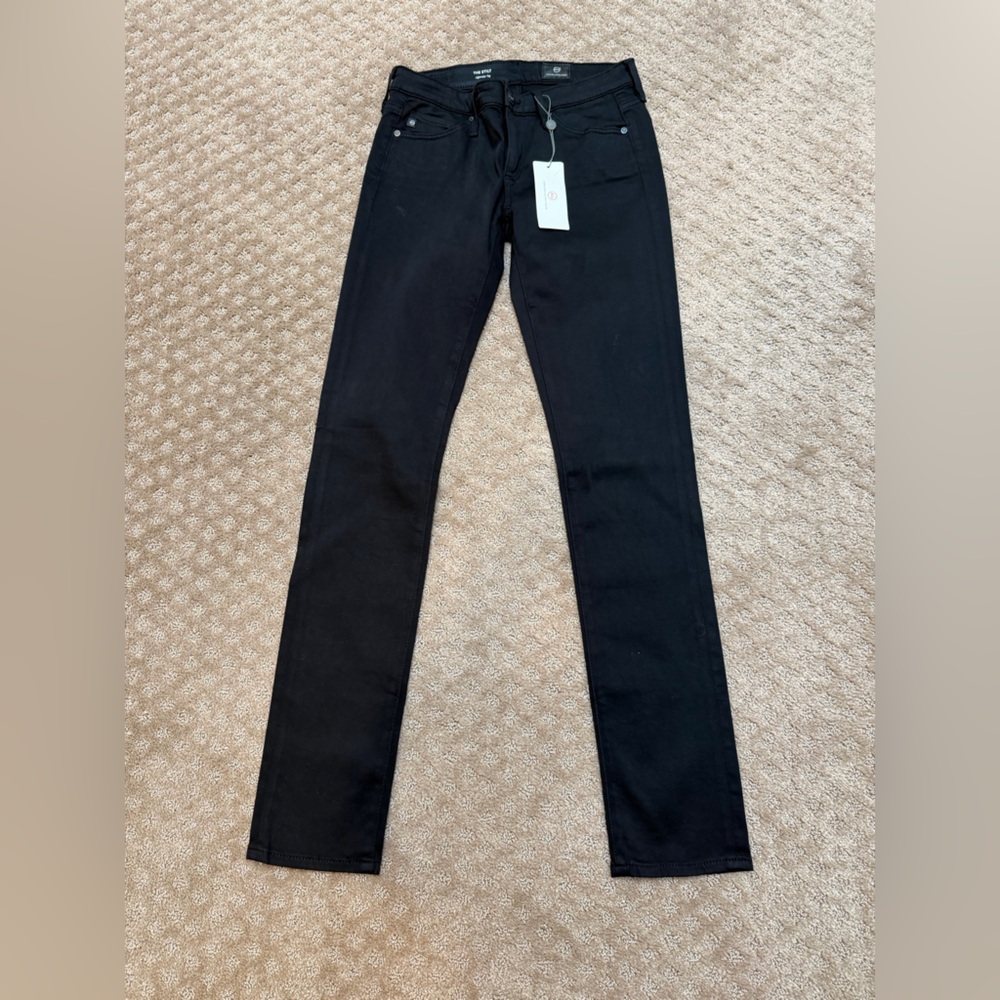 AG Adriano Goldschmied Black Women Stilt Pants